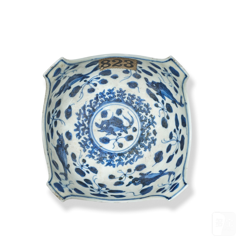 清康熙 青花器皿一組 | A COLLECTION OF BLUE AND WHITE PORCELAIN - 图3